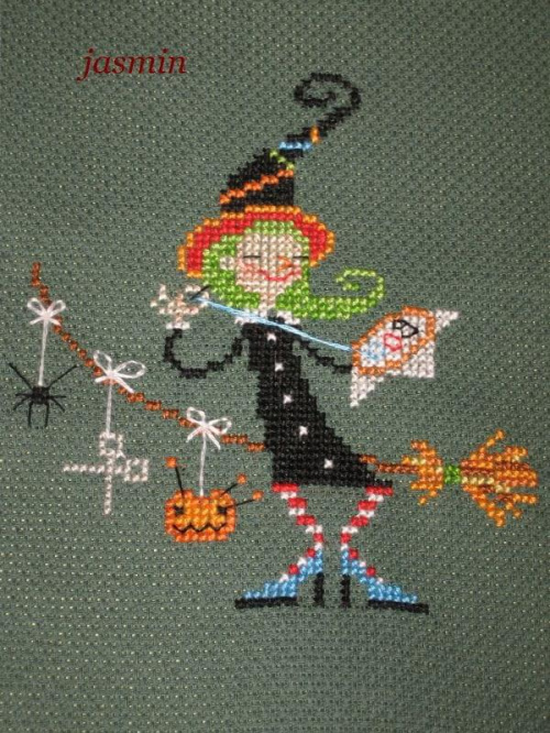 haftująca czarownica