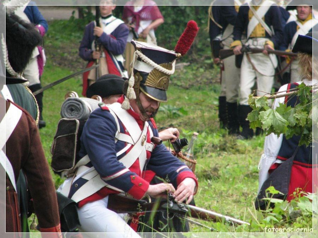 19 czerwca 2010 r. pod Twierdzą Srebrna Góra -inscenizacja historyczna. 200 żołnierzy z epoki napoleońskiej odtwarza bitwę z roku 1807.