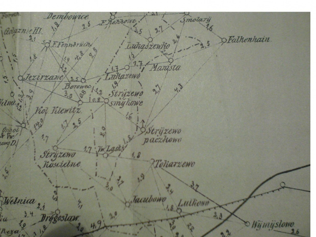 Mapy okolic Gniezna