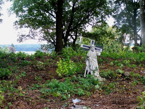 Stary unicki cmentarz w Gnojnie