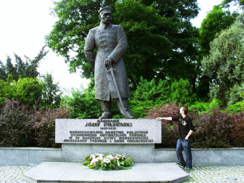 Pomnik Józefa Piłsudskiego w Toruniu #Toruń #pomnik #Józef #Piłsudski #Festeriusz