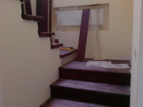 schody "robią się" (wrzesień 2010)