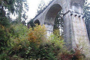 Wisła - Głębce, wiadukt kolejowy #wiadukt #kolej #Wisła