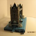 Tower bridge-Londyn,model kartonowy