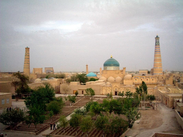 Chiwa, Itchan Kala #Chiwa #Khiva #zabytki #Azja #miasto #historia