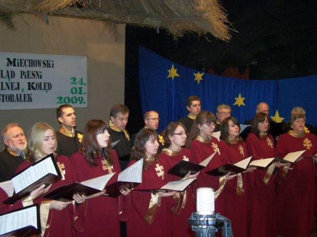 VIII Miechowski Przegląd Pieśni Chóralnej, Kolęd i Pastorałek 24.01.2009 #mdkmiechow