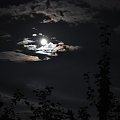 #księżyc #PełniaNoc #chmury