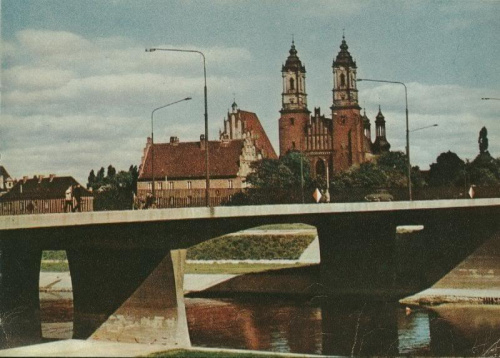 Poznań_Ostrów Tumski z Katedrą 1970 r.