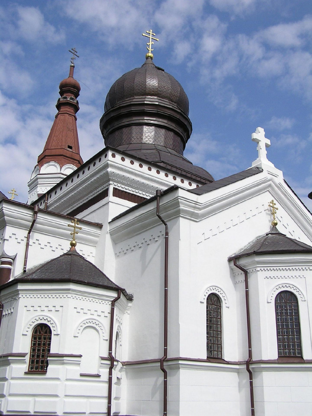 Cerkiew prawosławna we Włodawie z połowy XiX w. #cerkiew #Polesie #Włodawa