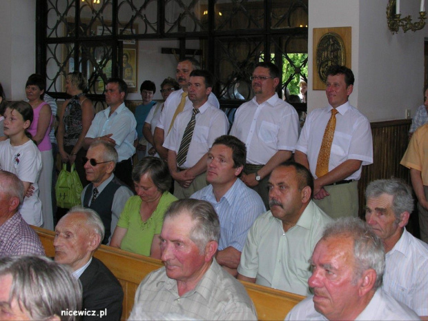 Foto: Nicewicz - III Wojewódzkie Biegi Pokoju Im. Sługi Bożego Jana Pawła II. Msza Św. w Kościele Najświętszego Serca Jezusowego w Koźle w dniu 08-06 -2008r #Nicewicz #Parafa #Najświętszego #Serca #Jezusowego #WKoźle #powiat #Gmina #Kolno