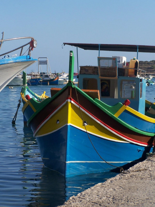 pocztówkowe Marsaxloxx