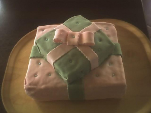 Tort - podwójny prezent #tort