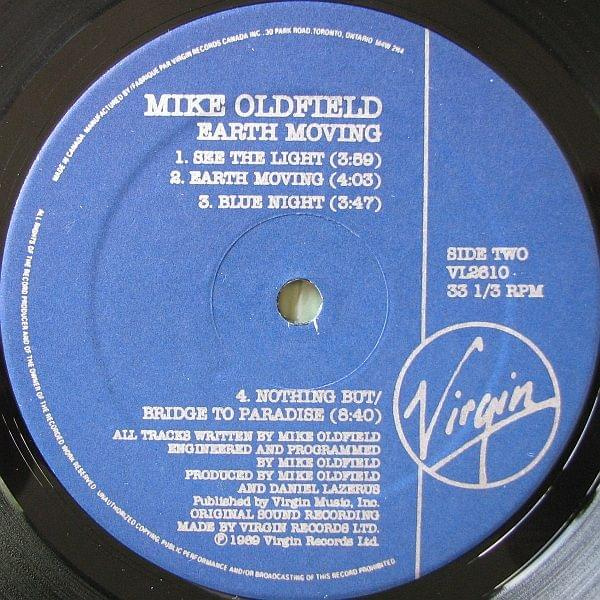 Mike Oldfield -Earth Moving (B)