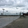 Kolejka linowa na terenie Expo 98 w Lizbonie #lizbona