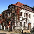 Hotelik w Bautzen #dom #jesień #kolory #Bautzen #hotel #Niemcy #Budziszyn #architektura #rośliny