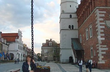 Rynek w Sandomierzu #Sandomierz #Polska #Rynek #kamienice #Ratusz #renesansans #kotwica #studnia