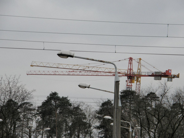 Zdjęcia zrobione - przed bramą energetyki, niestety pogoda była do bani. #MiastoOtwock