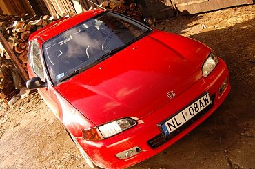 #civic #eg5 #czerwony #red #AmberSmoked #d16z6
