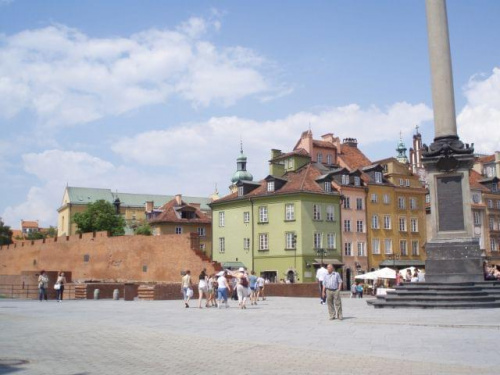 Plac Zamkowy w Warszawie (VI 2011).