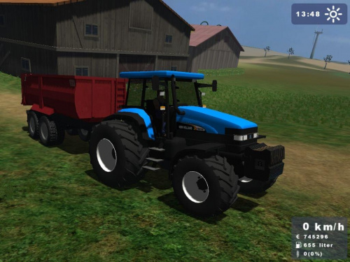 New Holland TM190 #Landwirtschafts #Simulator2009 #NewHolland #TM190 #Holland #Traktoe #Ciągnik